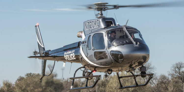 Oklahoma City Police takes delivery of two AS350 B3e helicopters Helicopter Investor
