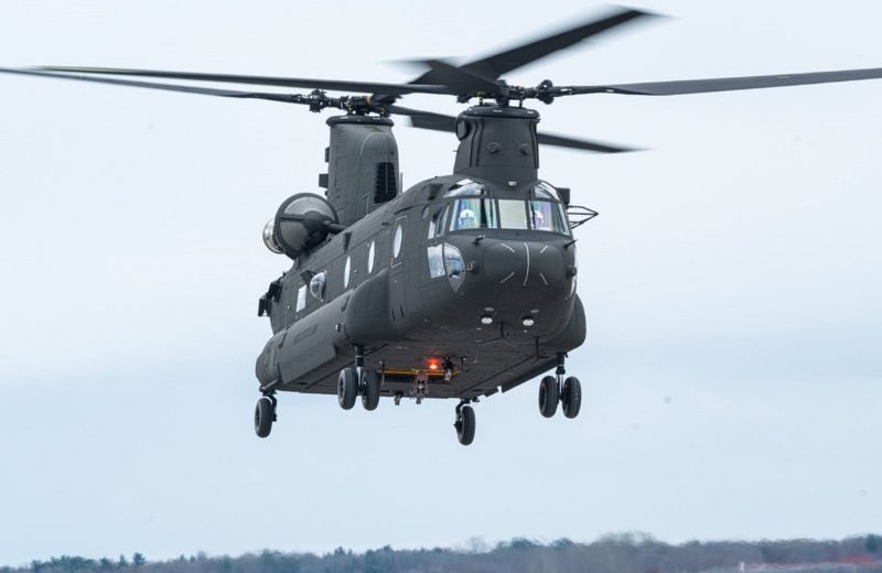 Boeing is offering the CH-47 to Poland.
